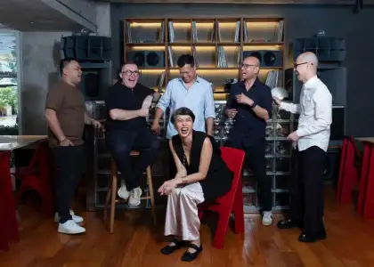 Chele with his fellow founders of Got Soul MNL