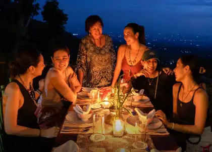 Stephanie Full Moon Event Dinner