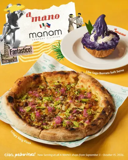 a mano x Manam collab