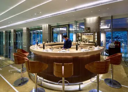 Chef Yuki omakase counter