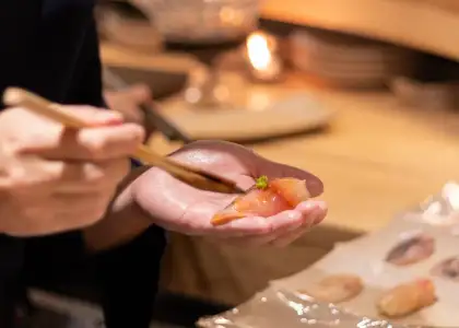 Sushi at the Omakase