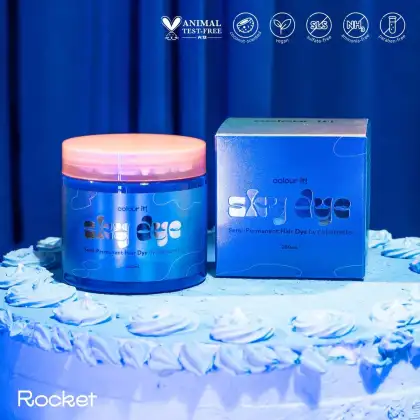 Colourette’s Sky Dye in Rocket
