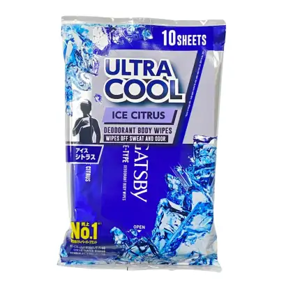 Gatsby Deodorant Body Wipes