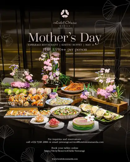 Have a Seafood Feast with Mom at Hotel Okura Manila
