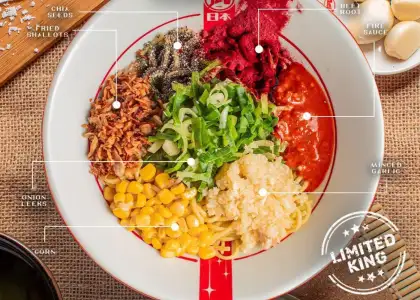 Ramen Nagi Vegan King