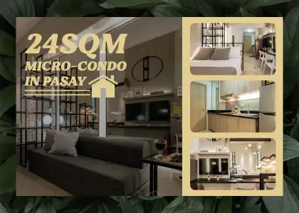 Urbanite City Condos 24sqm Micro Condo in Pasay