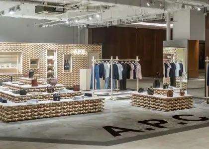 French Fashion Label A P C Opens New Store in Rockwell