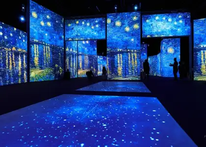 Van gogh header whats on