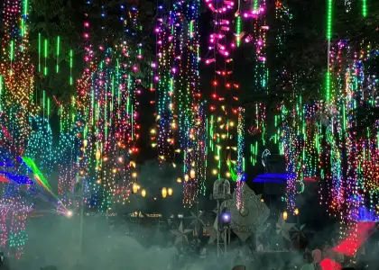 Festival of Lights 2023 Illuminates Ayala Triangle Gardens