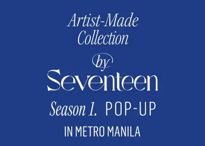 SEVENTEE Ns Artist Made Pop Up is Heading to Manila