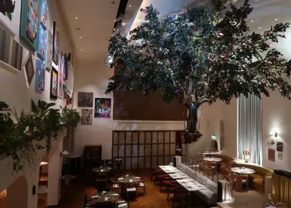 Uma nota manila interior