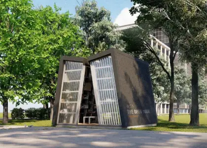 Have a Good Read at This Free Library Pop up at Ayala Triangle Gardens