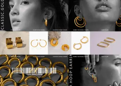 Filipino Jewelry Brands for Classic Gold Hoop Earrings Header