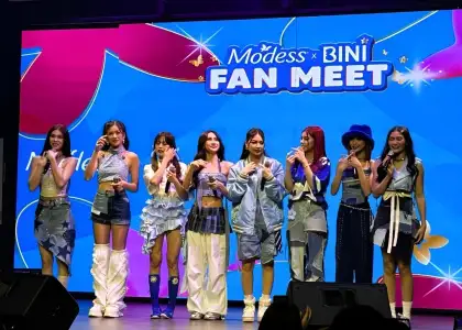 Zero Kaba BINI Hangs Out With BLOO Ms at Modess Fan Meeting 1