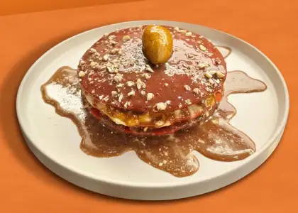 Tara Filipino Diner pumpkin spice pancake