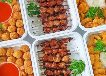 Party trays in Metro Manila