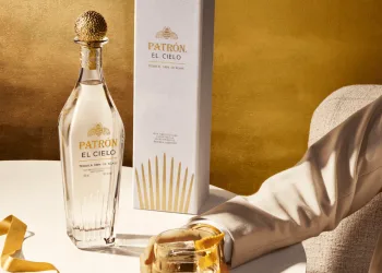 Patron El Cielo Cocktail Over Ice 6