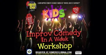 KIDS Improv Comedy In A Week Workshop