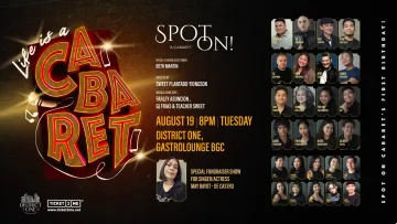 LIFE IS A CABARET Spot On Cabarets 1st Birthday