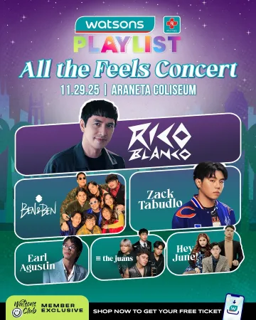 Watsons Playlist All the Feels Concert