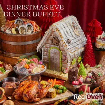 Christmas eve dinner buffet