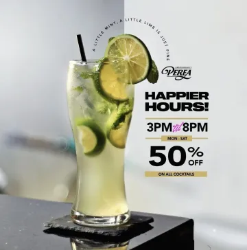 Perea Moto District Happier Hours