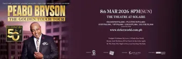 PEABO BRYSON The Golden Touch Tour