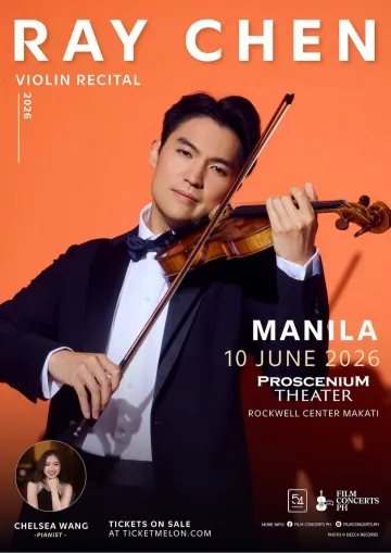 Ray Chen Violin Recital Manila 2026