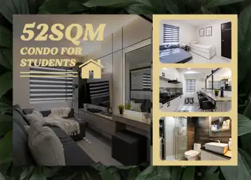City Condos: A Modern-Minimalist 52sqm Compact Home for Sibling Students