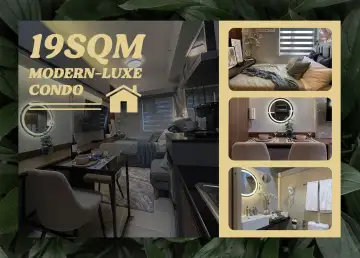 City Condos: A 19sqm Modern-Luxe Condo in Quezon City