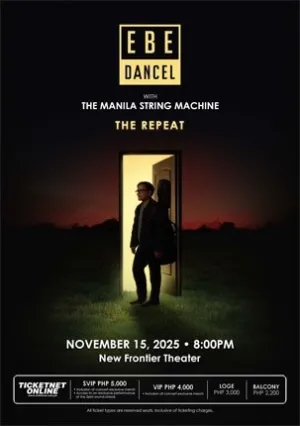 EBE DANCEL WITH THE MANILA STRING MACHINE