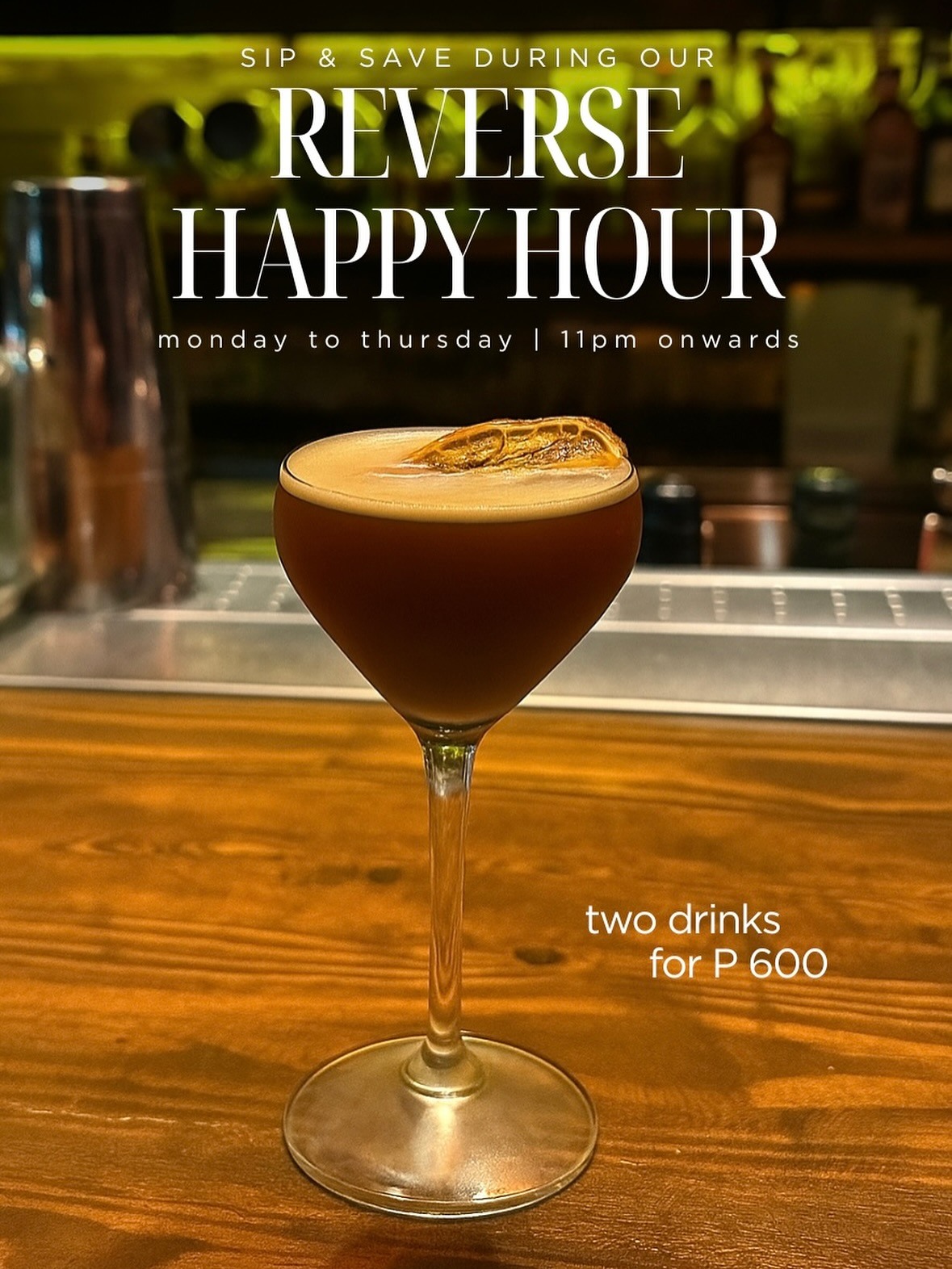 Bar104 happy hour