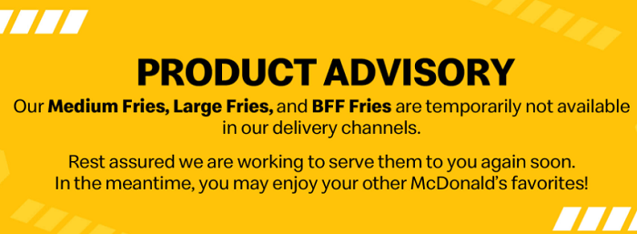 BFF Fries McDo