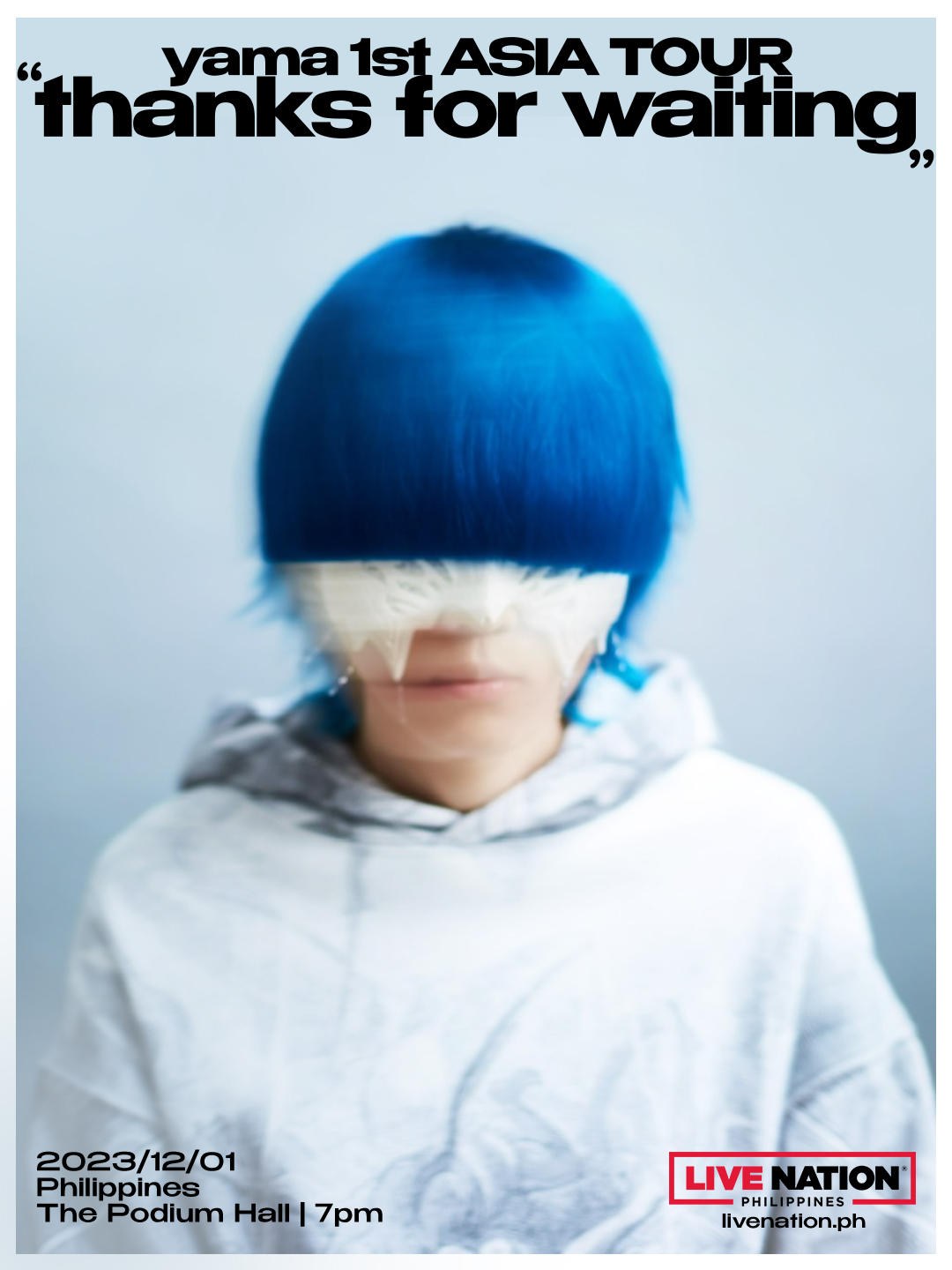 yama 1st Asia Tour ‘thanks for waiting’