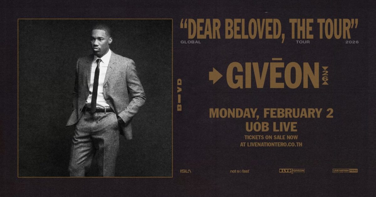 GIVEON - DEAR BELOVED, THE TOUR in… | The Beat Bangkok