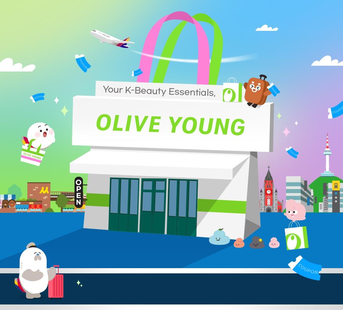Asiana Airlines: 8% Off Flights & 5% Off When Shopping at OLIVE YOUNG