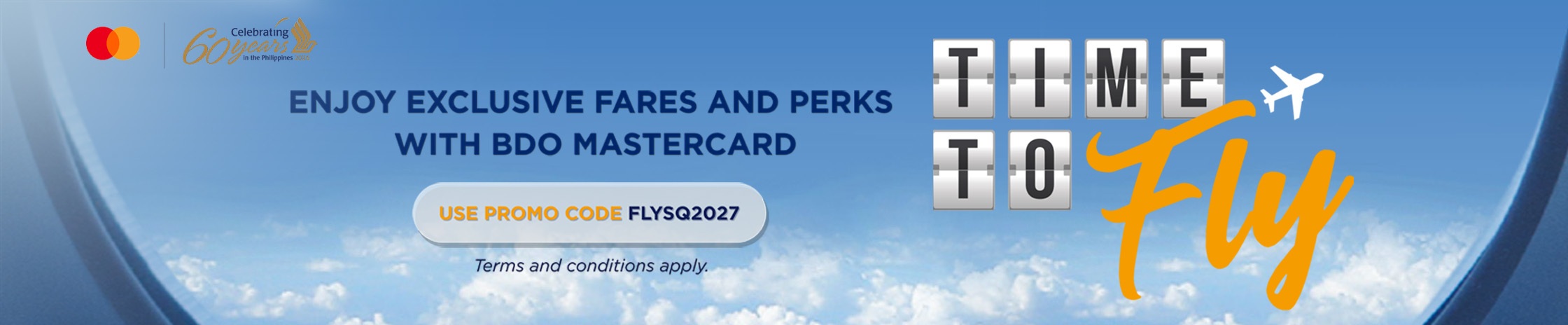 BDO x Singapore Airlines: 'Time to Fly' Virtual Travel Fair