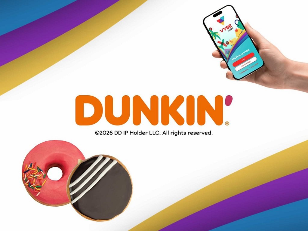 BPI VYBE x Dunkin’: Get 2 Free Classic Donuts When Paying via QR PH