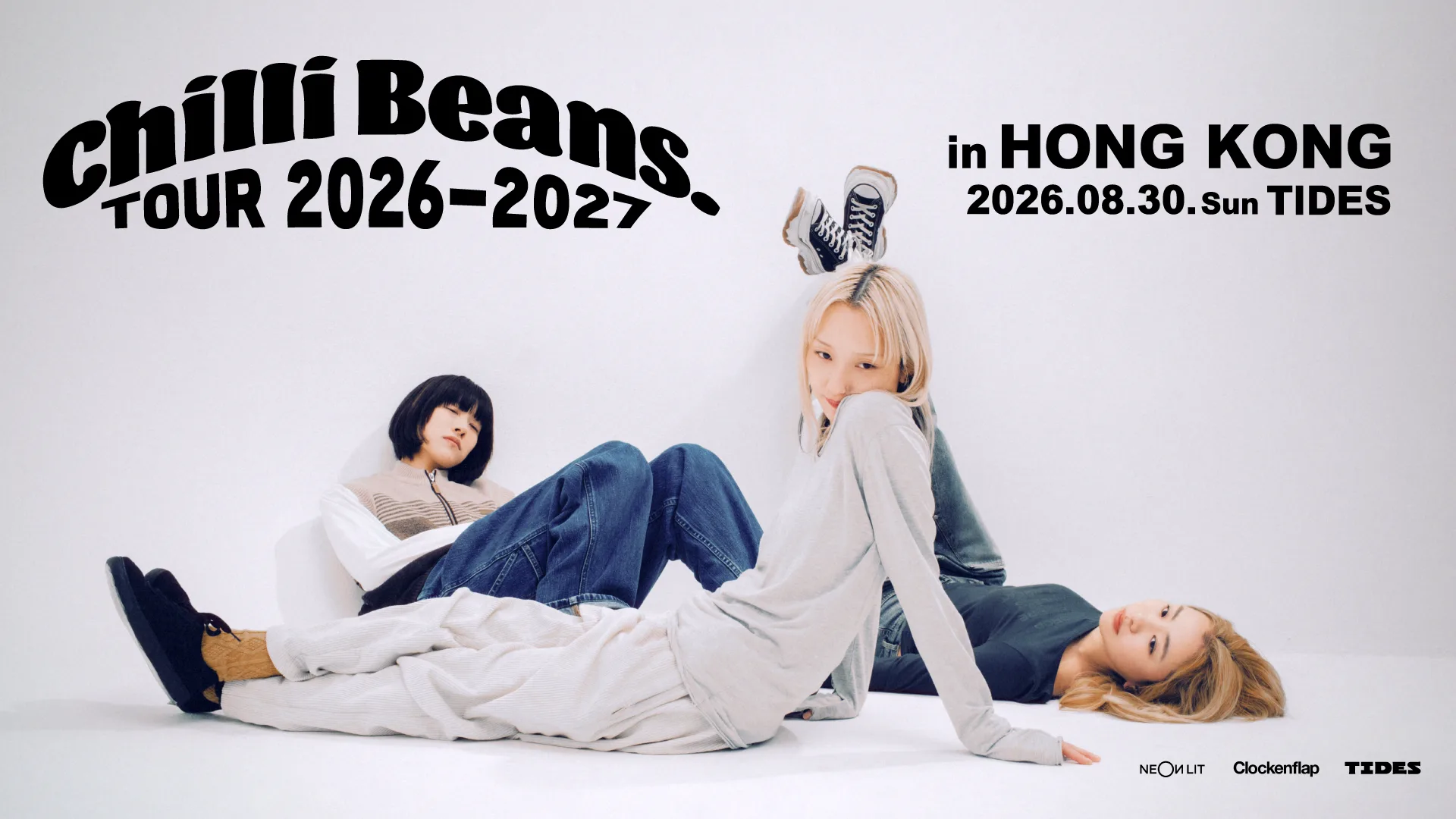 Chilli Beans. Tour 2026-2027 Live in Hong Kong