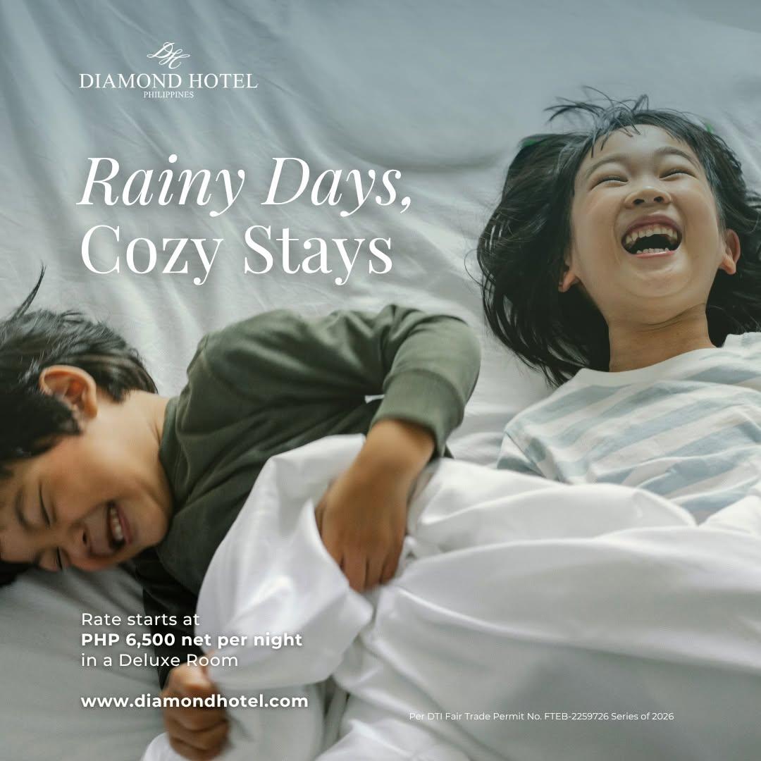 Diamond Hotel Philippines Rainy Day Special