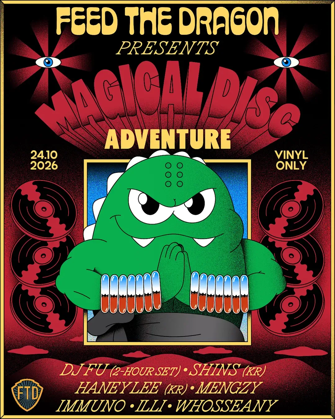 Feed the Dragon - Magical Disc Adventure