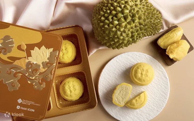 Hotel ICON Mid-Autumn Festival 2026: Snow Skin Musang King Durian Mooncake