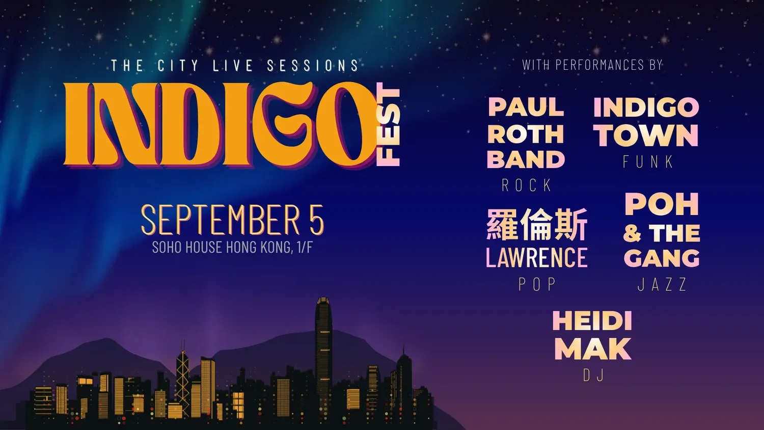 Indigo Fest: The City Live Sessions