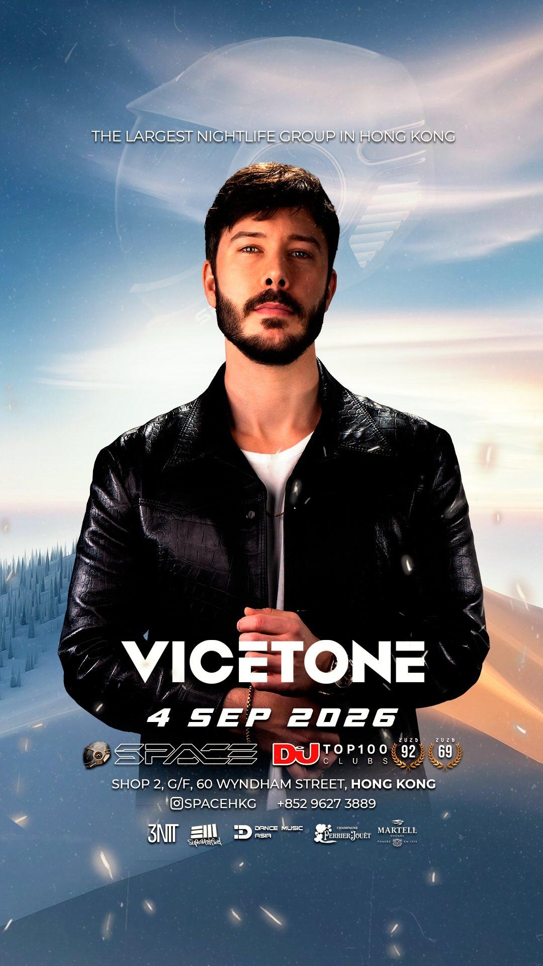 Vicetone at Space Club HK