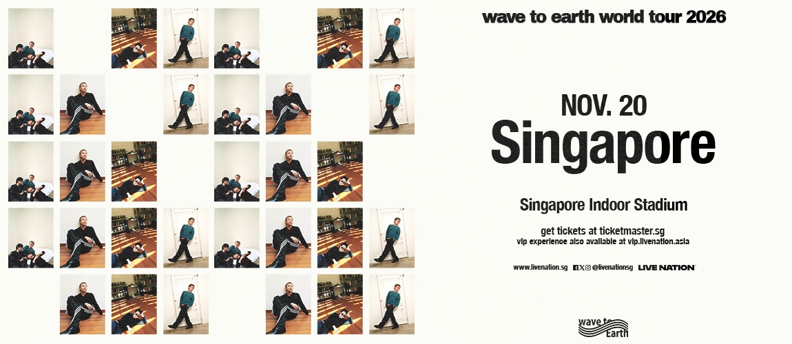 Wave to Earth – The Pieces Tour in Singapore