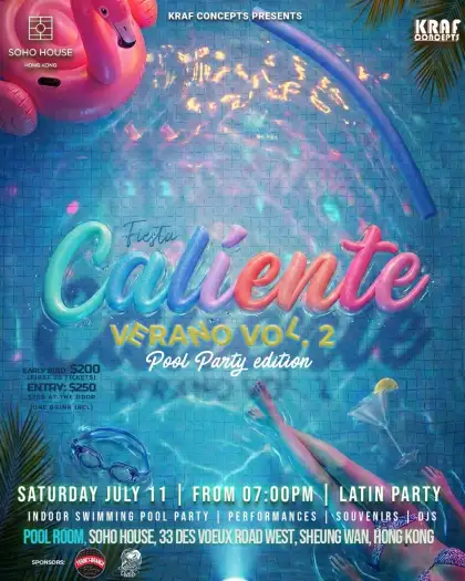5 Fiesta Caliente - Verano Vol. 2 Pool Party Edition