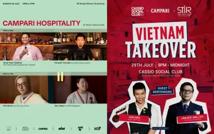 3 Campari Guest Shifts at MIUS and Cassio Social Club