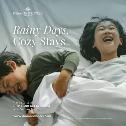 Diamond Hotel Philippines Rainy Day Special 1