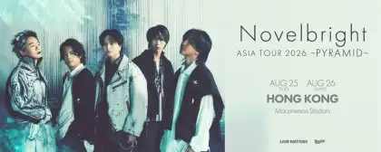 6 Novelbright ASIA TOUR 2026 'PYRAMID' in Hong Kong