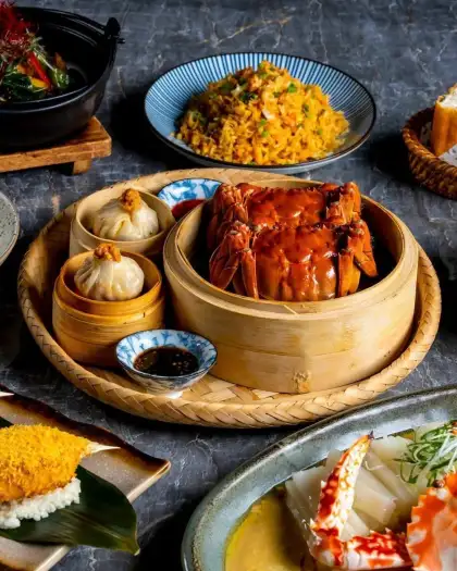 HAIRY CRAB FEED ME Dinner Set 1